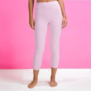 Lululemon Align High-Rise Crop 23" in Vitapink Sz 10